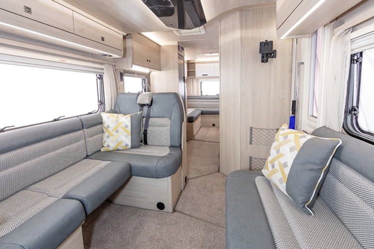 Auto Trail F Line F72 Interior Rear