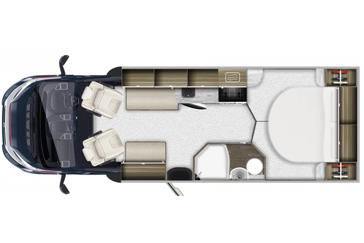 Auto Trail Imala 730 Floor Plan