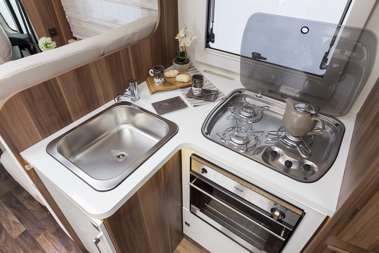 Auto Roller 694 Kitchen Area