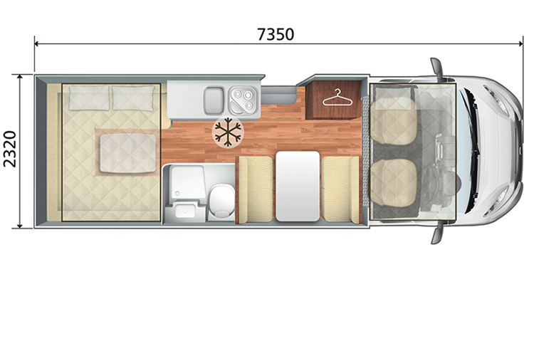 Auto Roller 746 Floor Plan
