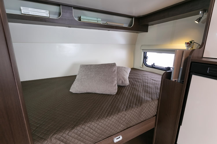Zefiro 675 Rear Bedroom