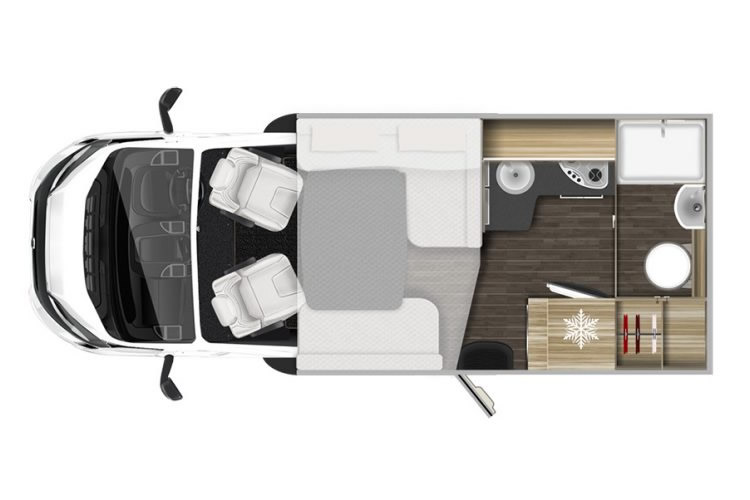 T Line 590 Floor Plan