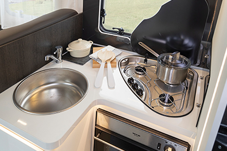 Zefiro 696 Kitchen Area
